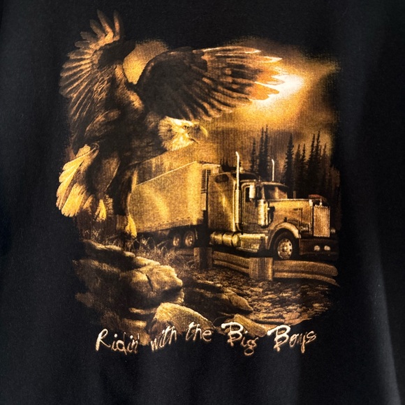 Vintage tshirt ride with the boys eagle - Picture 2 of 4